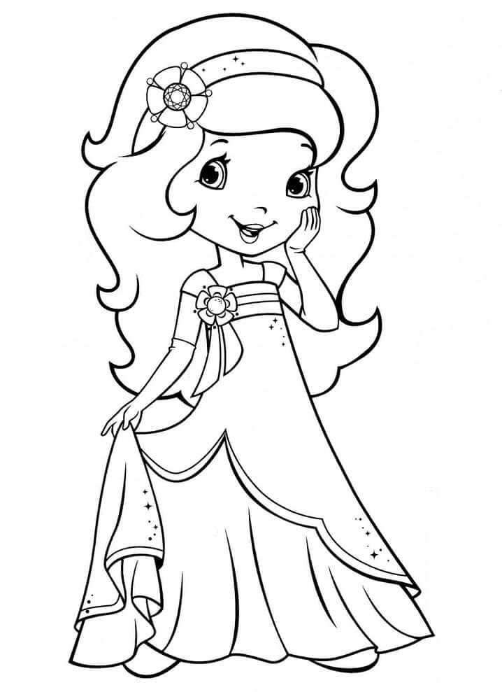 Pen Strawberry Shortcake fargelegging