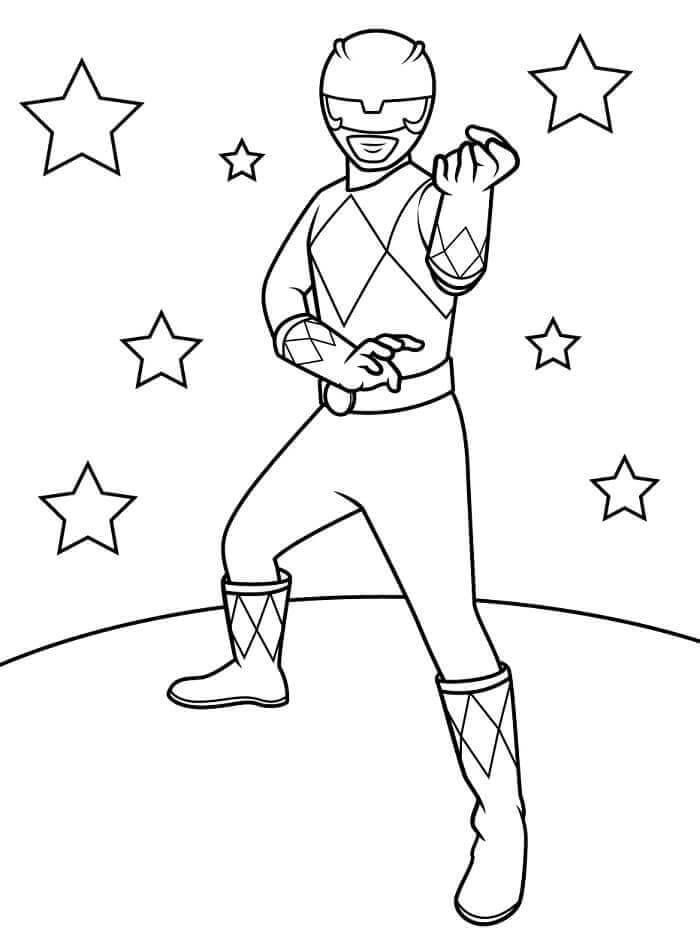 Power Rangers (10) fargelegging