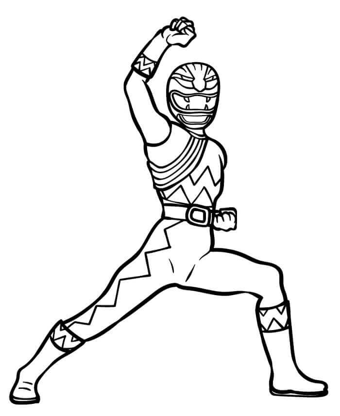 Power Rangers (14) fargelegging