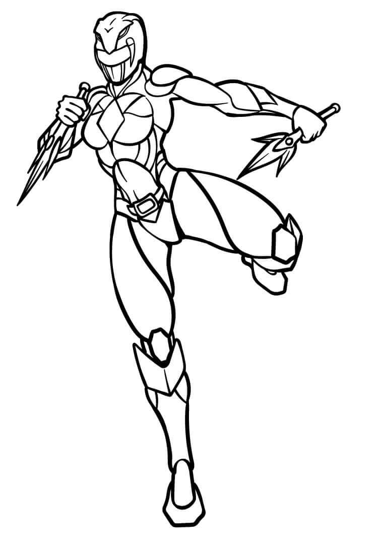 Power Rangers (16) fargelegging