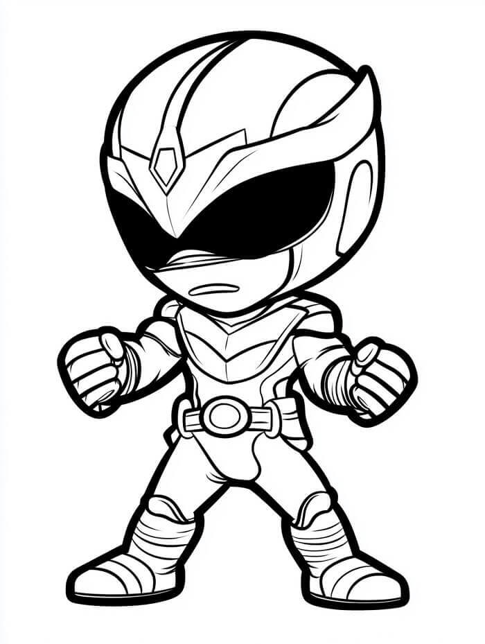 Power Rangers (18) fargelegging