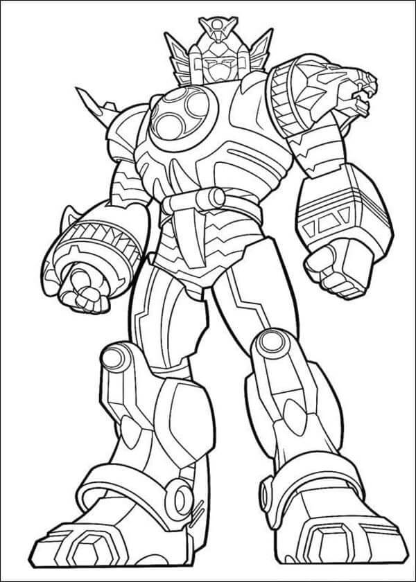 Power Rangers (4) fargelegging
