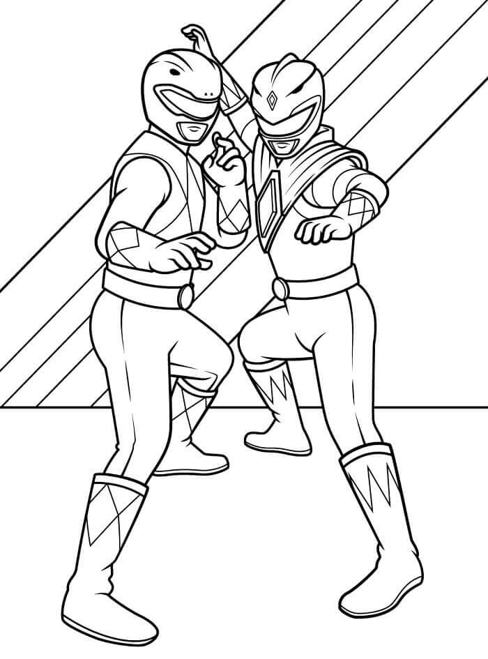 Power Rangers (5) fargelegging