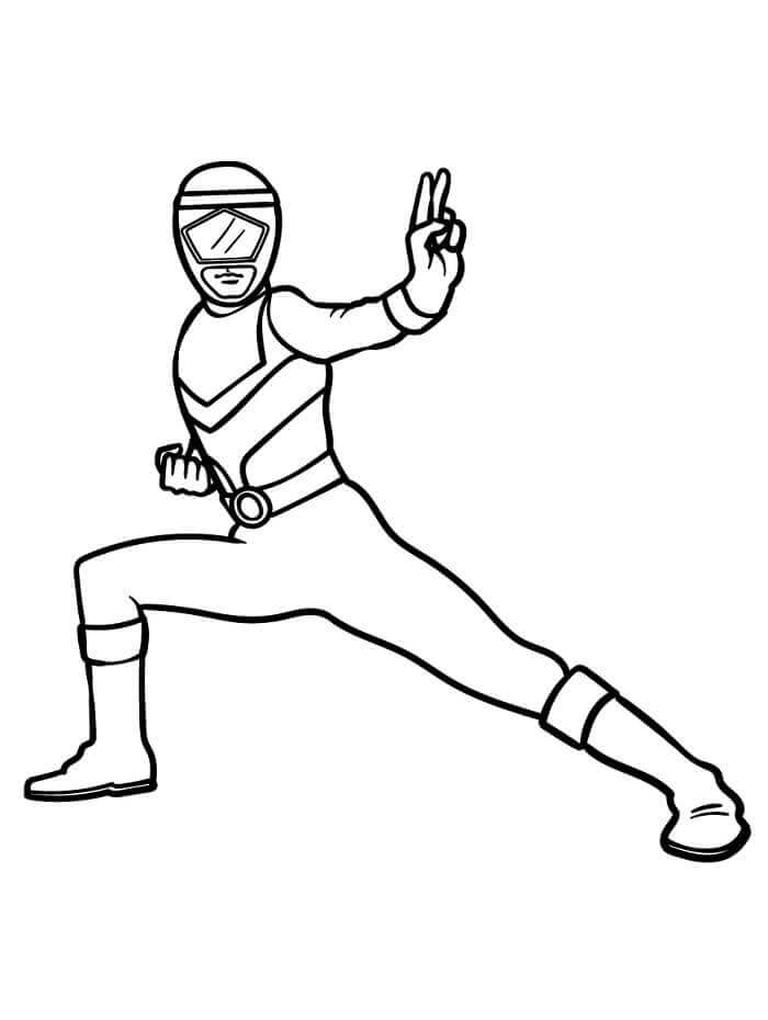 Power Rangers (6) fargelegging