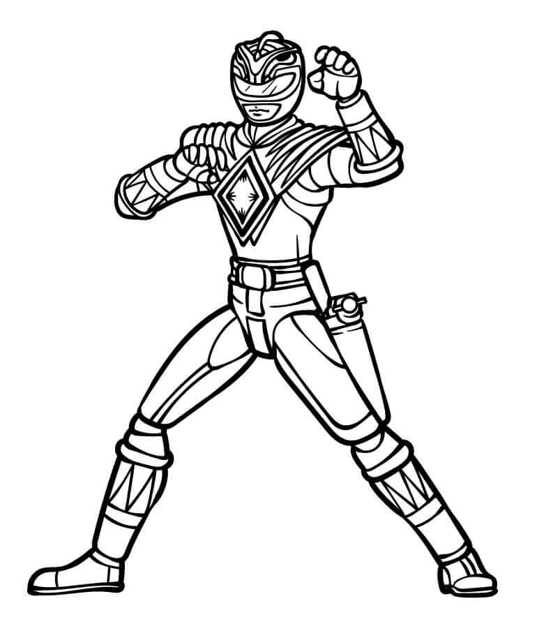 Power Rangers (9) fargelegging