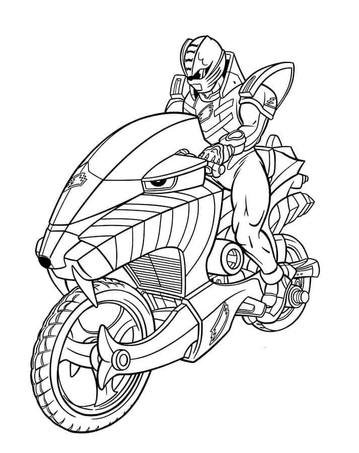 Power Rangers Bilde fargelegging