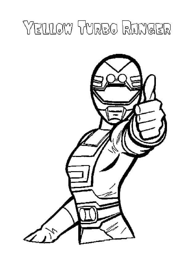 Power Rangers Gratis Bilde fargelegging