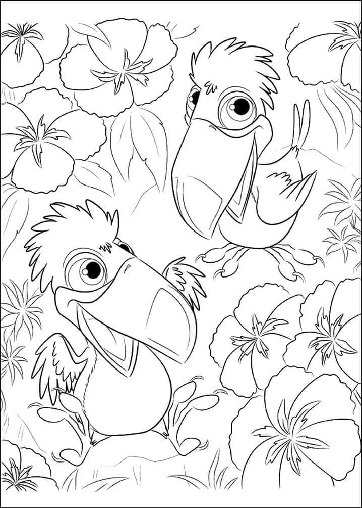 Rio for 1-årige Barn fargelegging