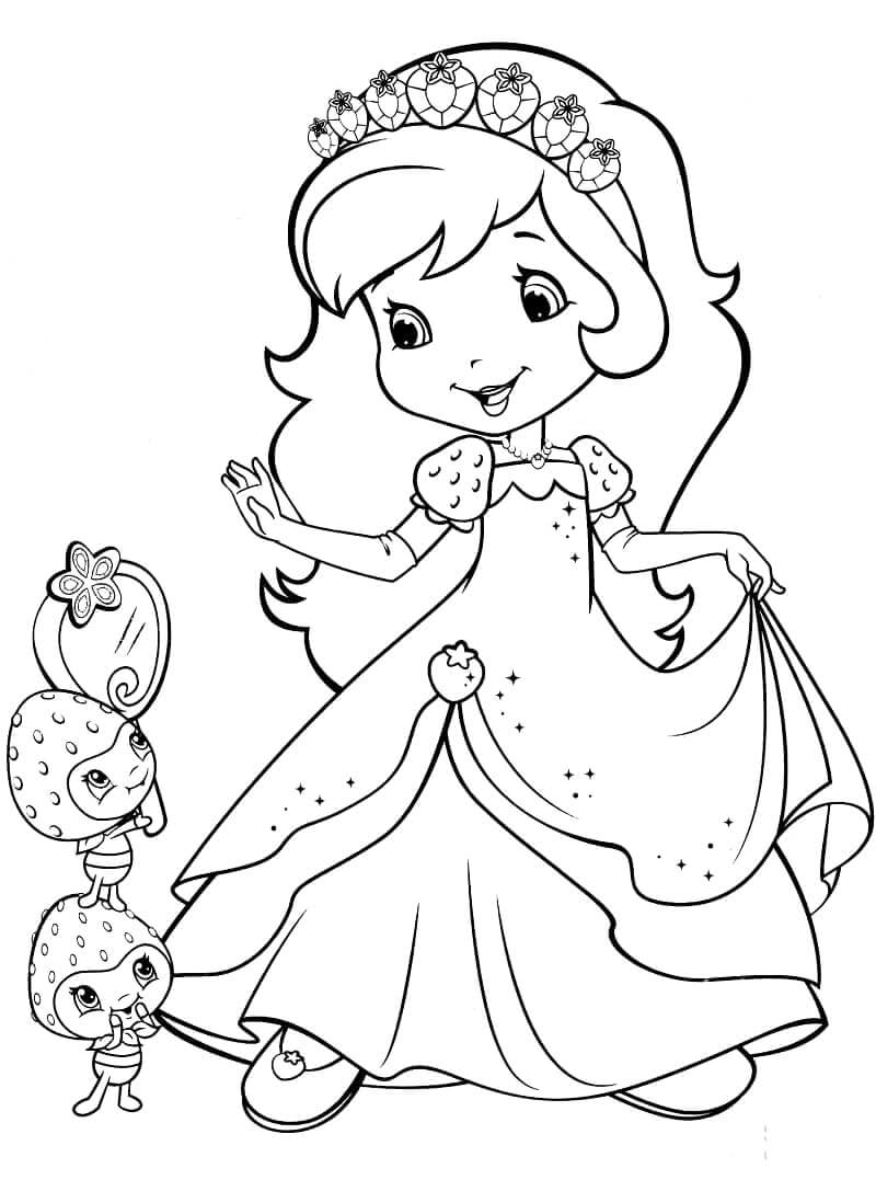 Strawberry Shortcake (2) fargelegging