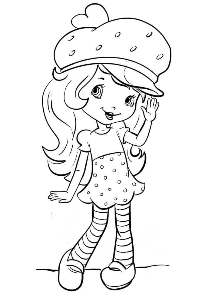 Strawberry Shortcake fargelegging