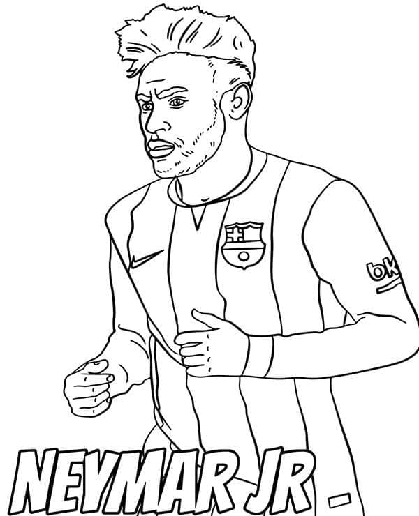 Neymar fargelegging
