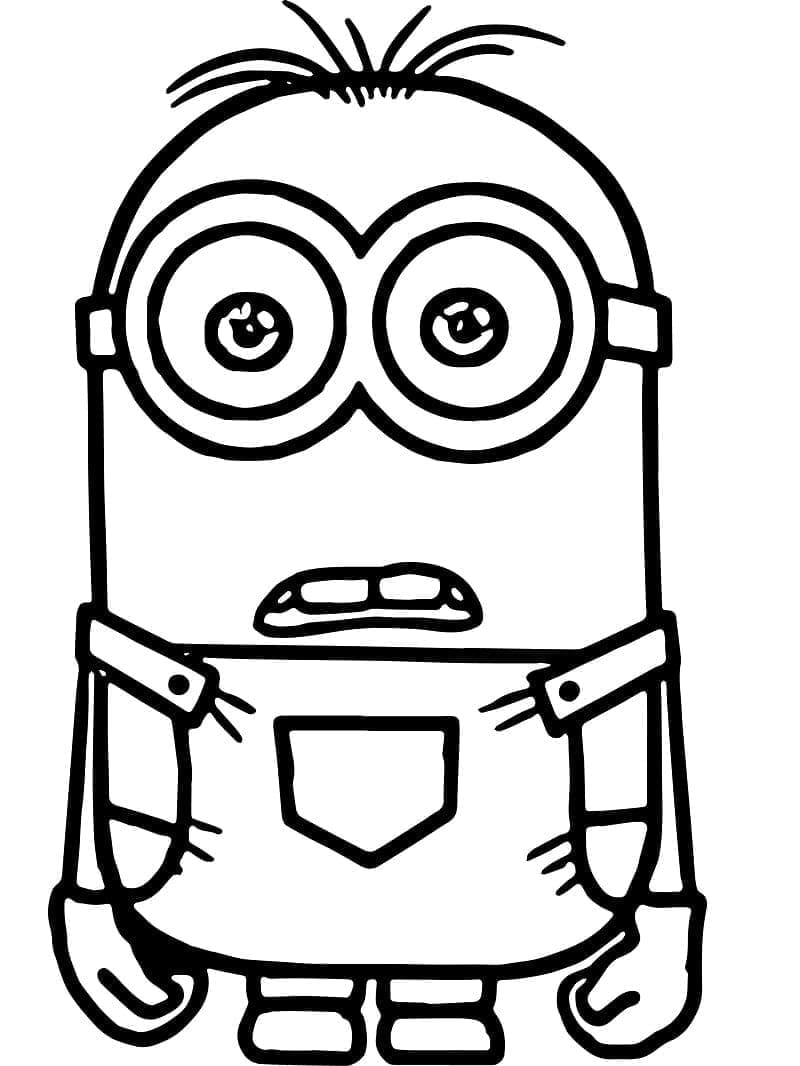 Veldig Morsom Minion fargelegging