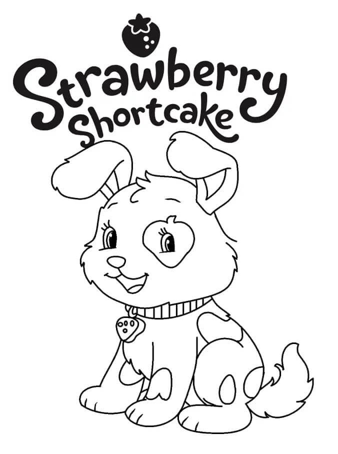 Veldig Søt Strawberry Shortcake fargelegging