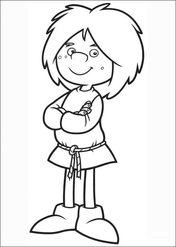 Vicky the Viking (1) fargelegging