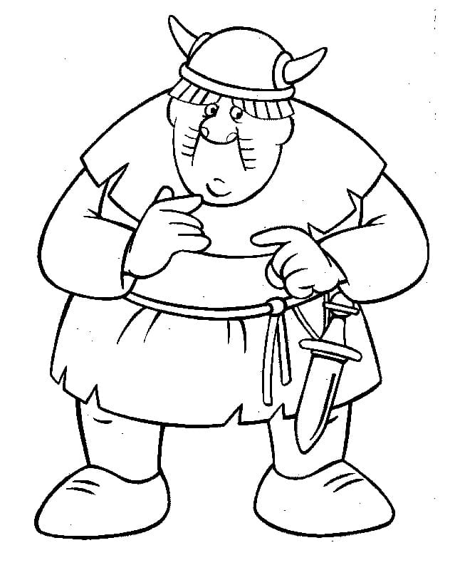 Vicky the Viking (13) fargelegging