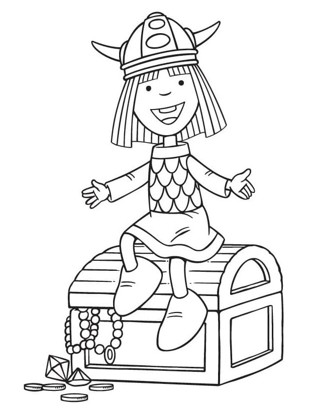 Vicky the Viking (2) fargelegging
