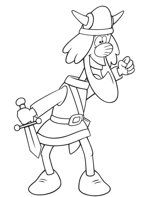 Vicky the Viking (7) fargelegging