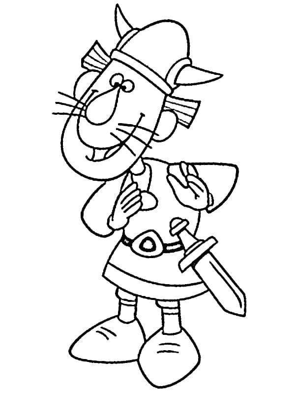 Vicky the Viking (8) fargelegging