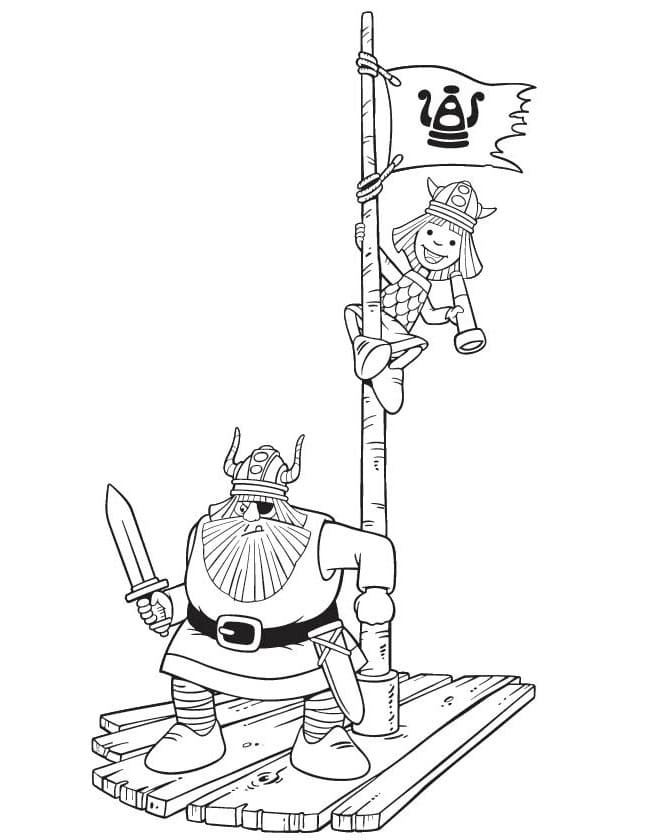 Vicky the Viking (9) fargelegging