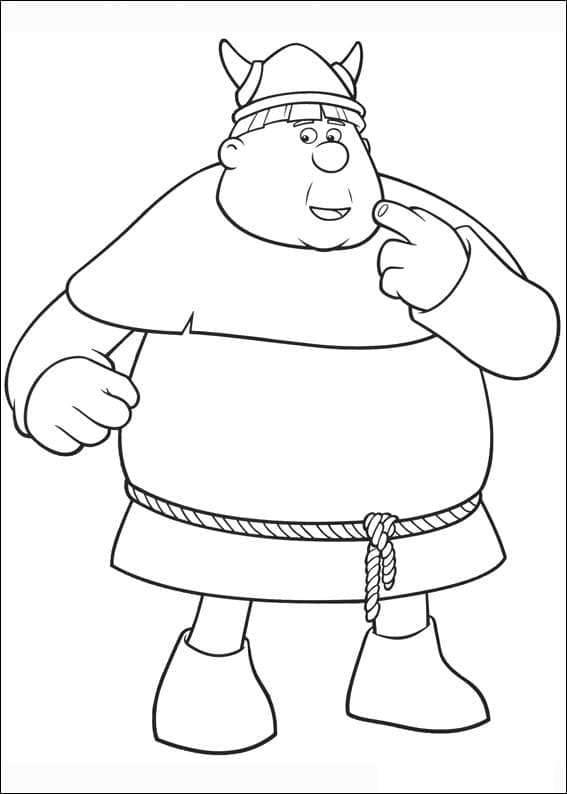 Vicky the Viking for Barn fargelegging