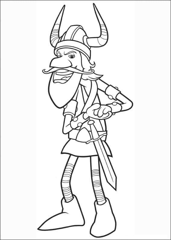 Vicky the Viking Gratis fargelegging