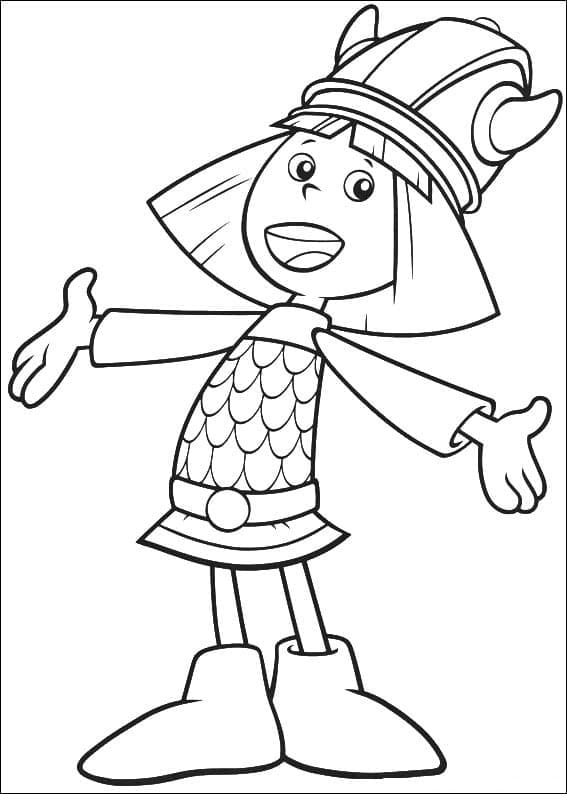 Vicky the Viking fargelegging