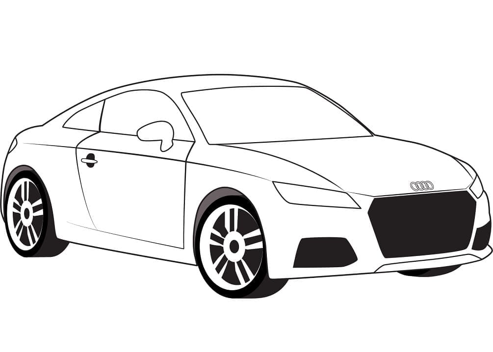 Audi Bilde fargelegging