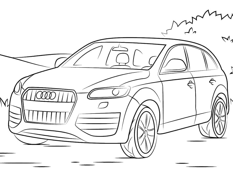 Audi Gratis for Barn fargelegging