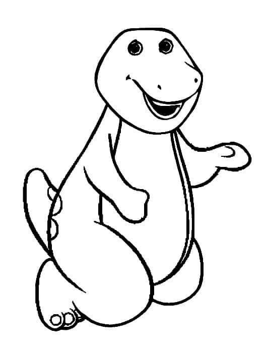 Barney og Friends (24) fargelegging
