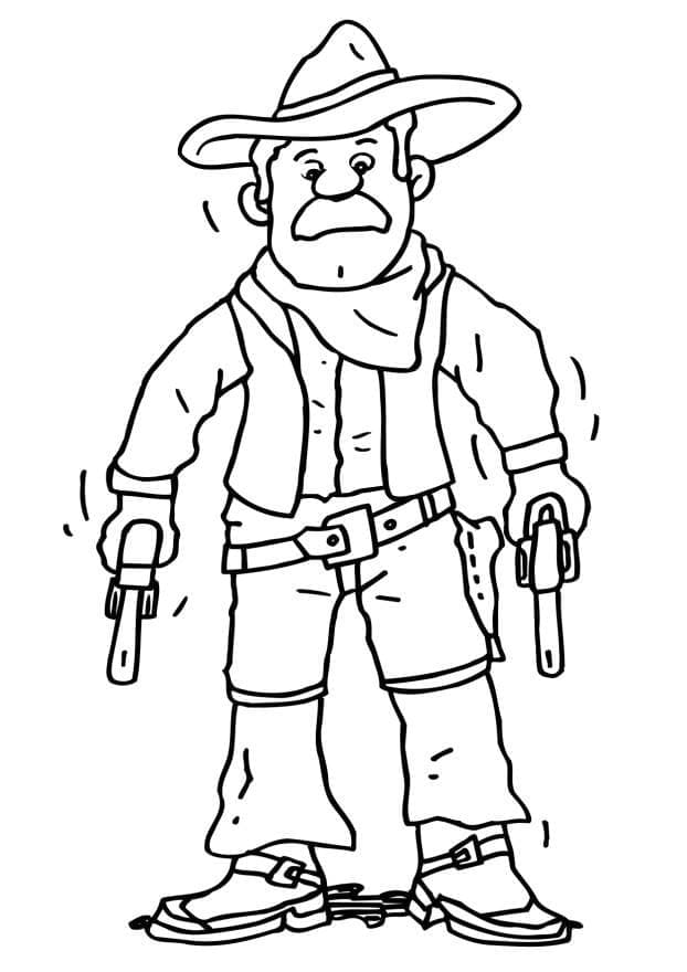 Cowboy Gratis fargelegging