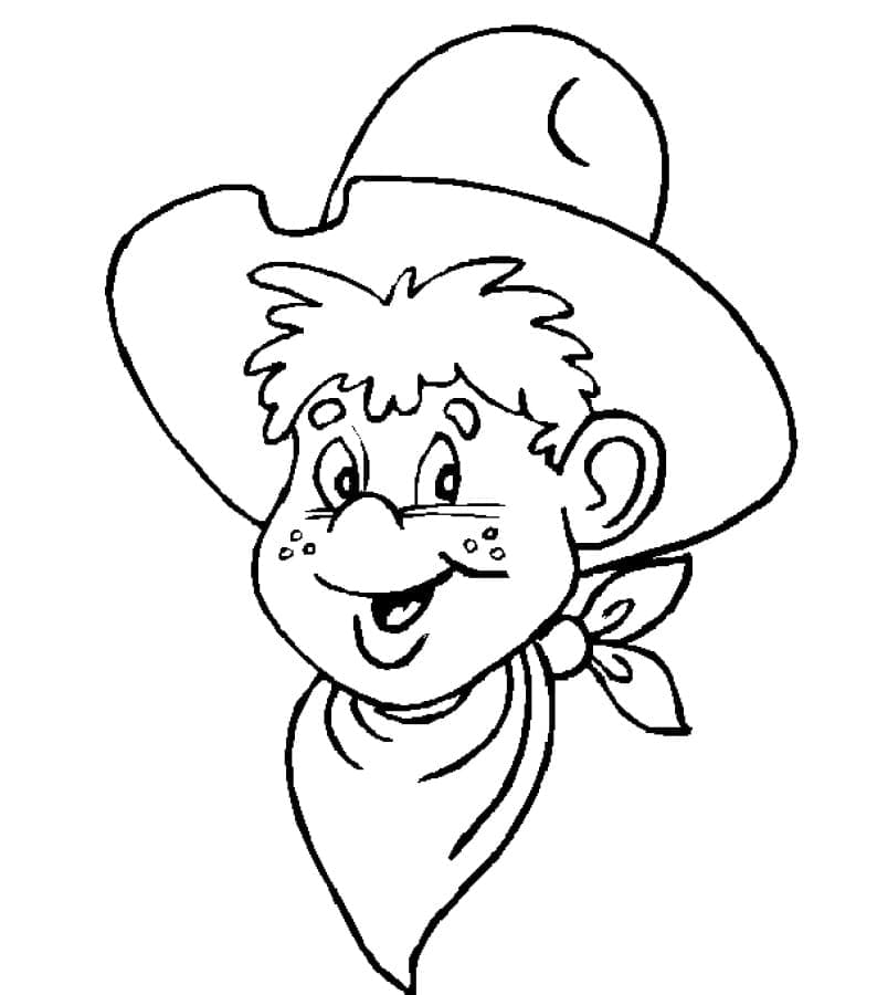 Cowboy for Barn fargelegging
