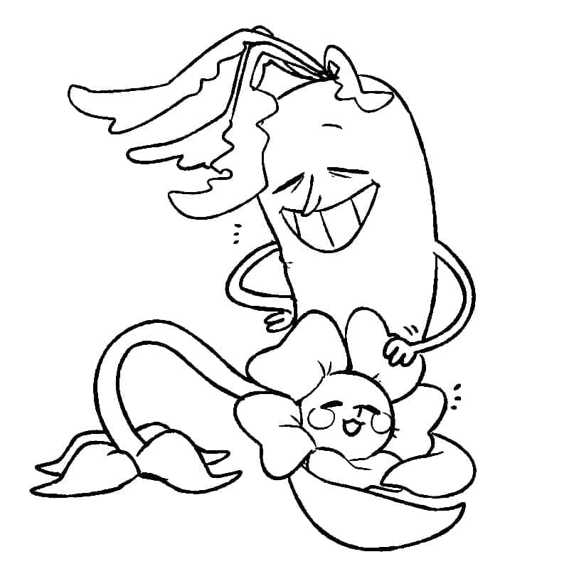 Cuphead Bilde fargelegging