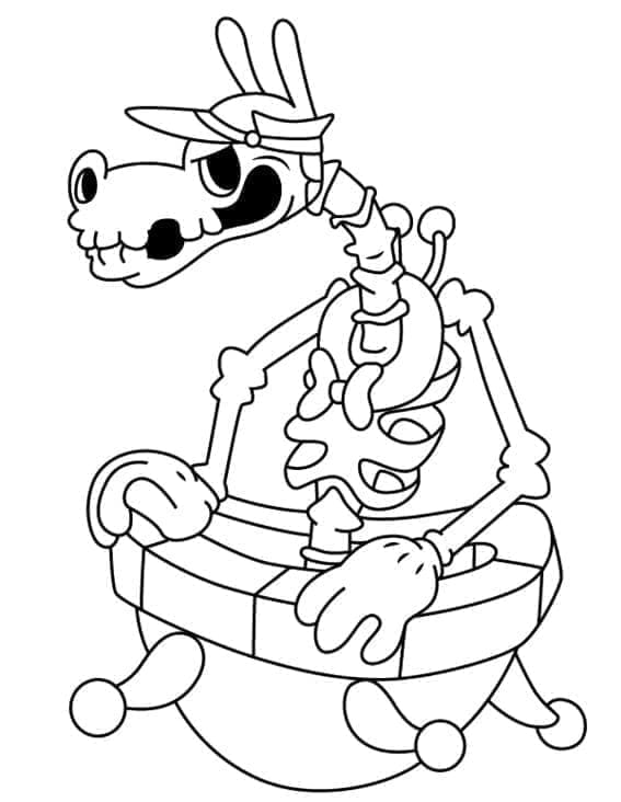 Cuphead Gratis for Barn fargelegging