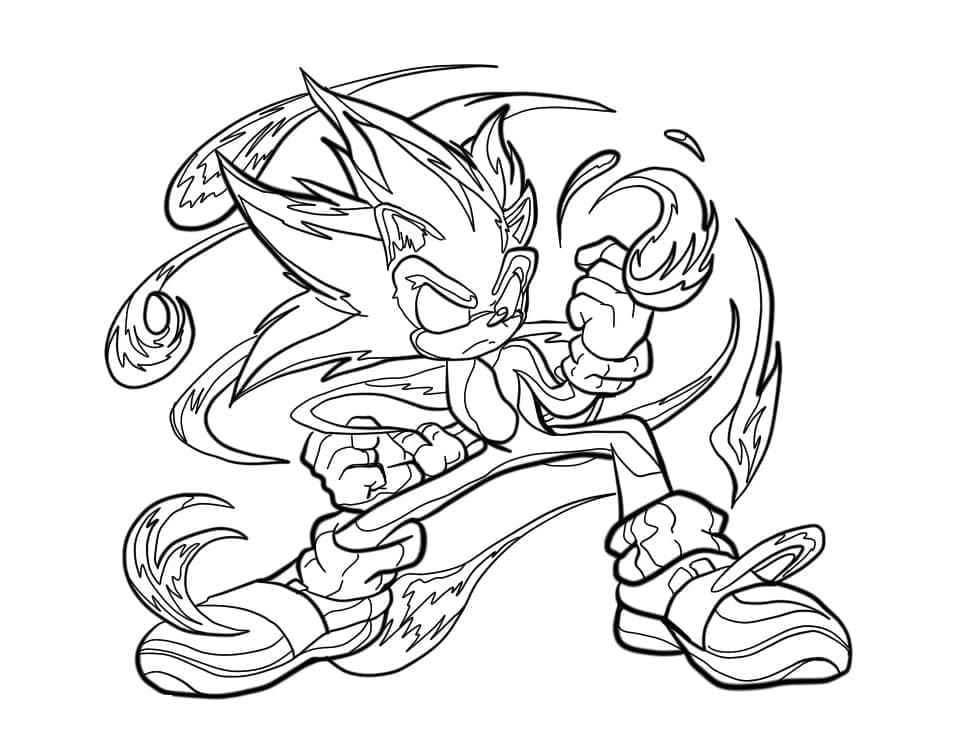 Dark Sonic Gratis for Barn fargelegging