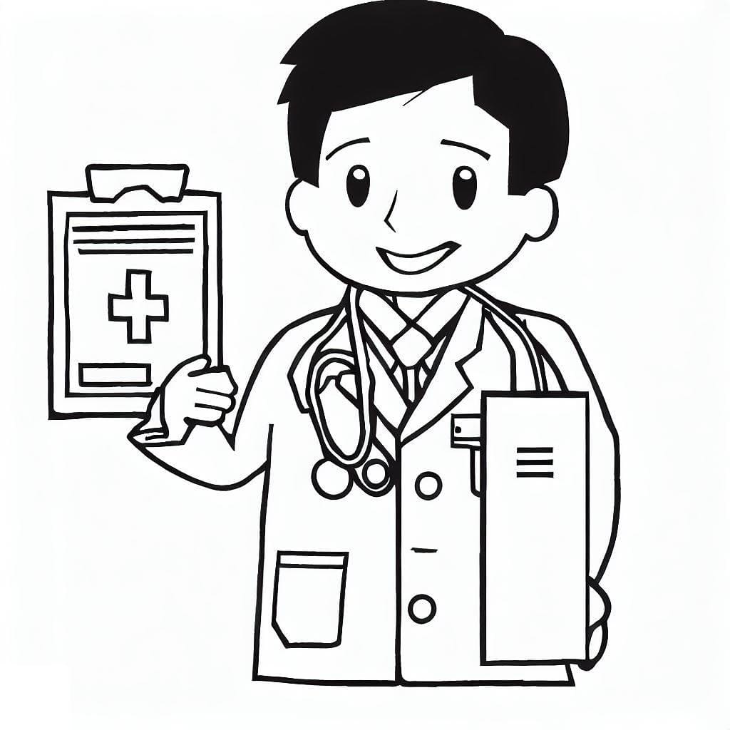 Doktor (10) fargelegging