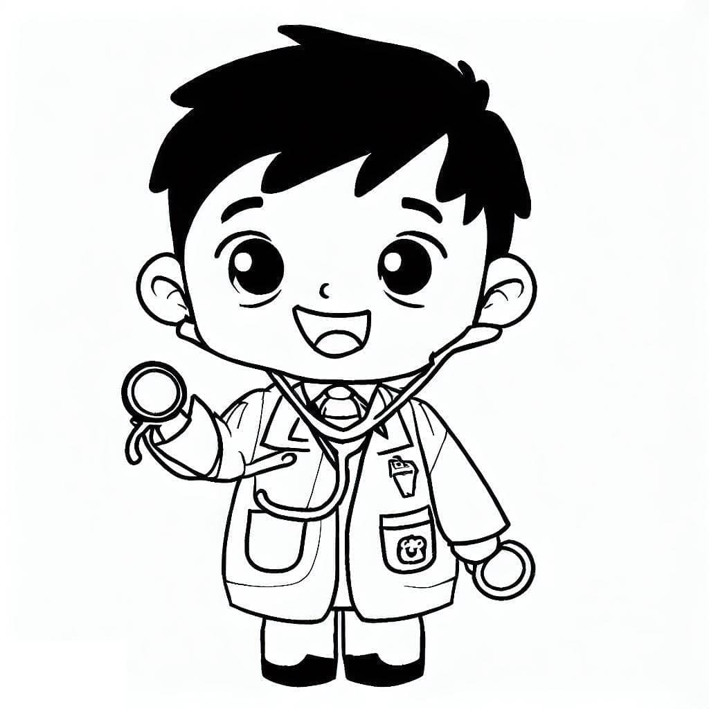 Doktor (3) fargelegging