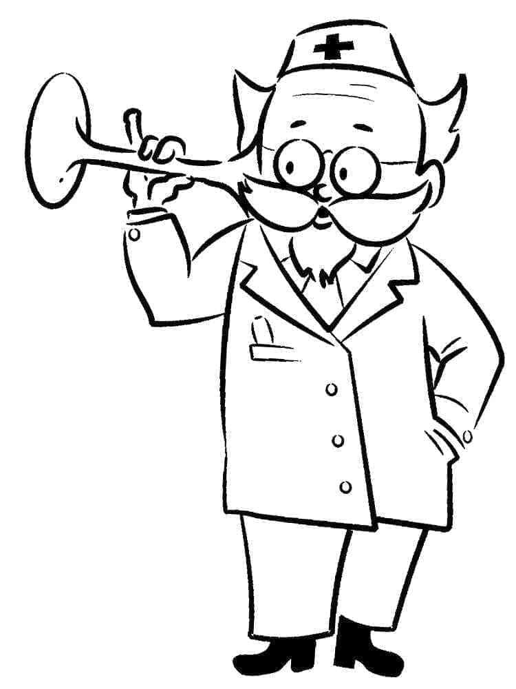 Doktor (4) fargelegging
