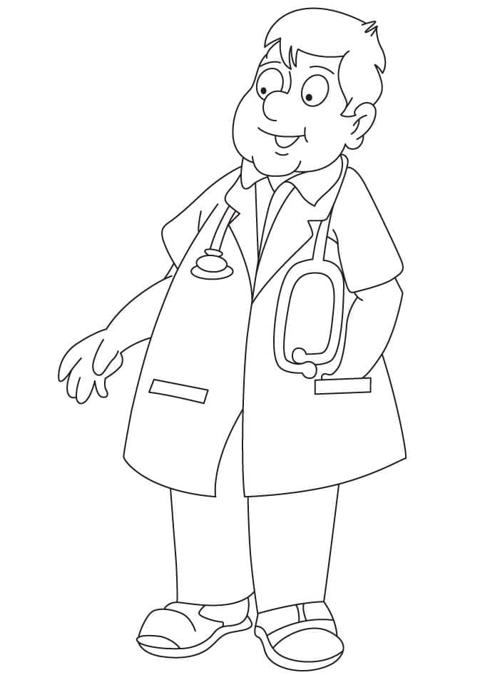 Doktor Gratis Utskrivbar fargelegging