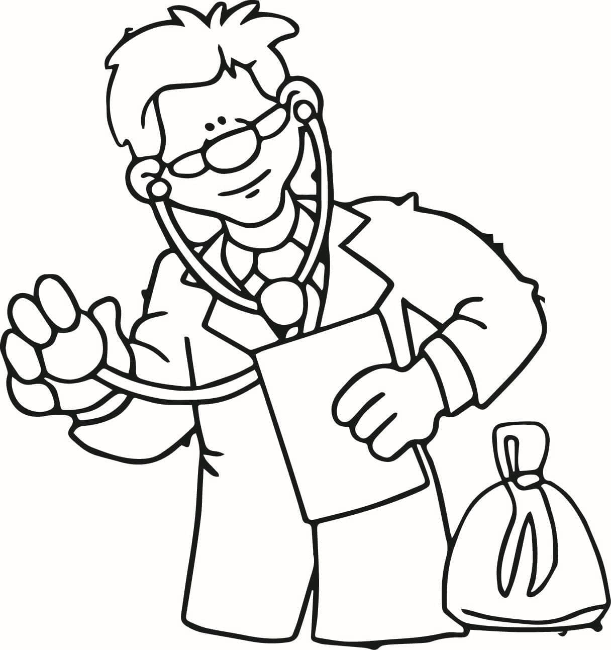 Doktor Gratis for Barn fargelegging