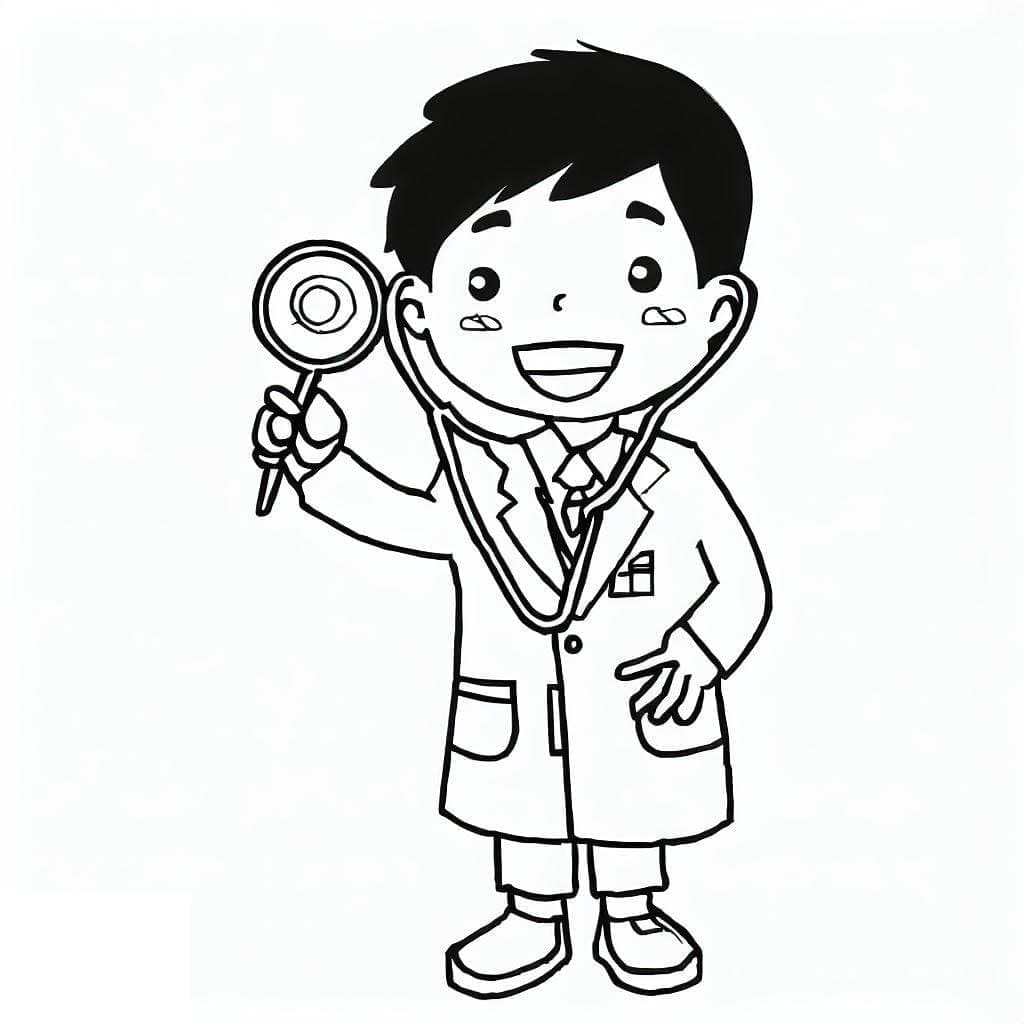 Doktor Utskrivbar fargelegging