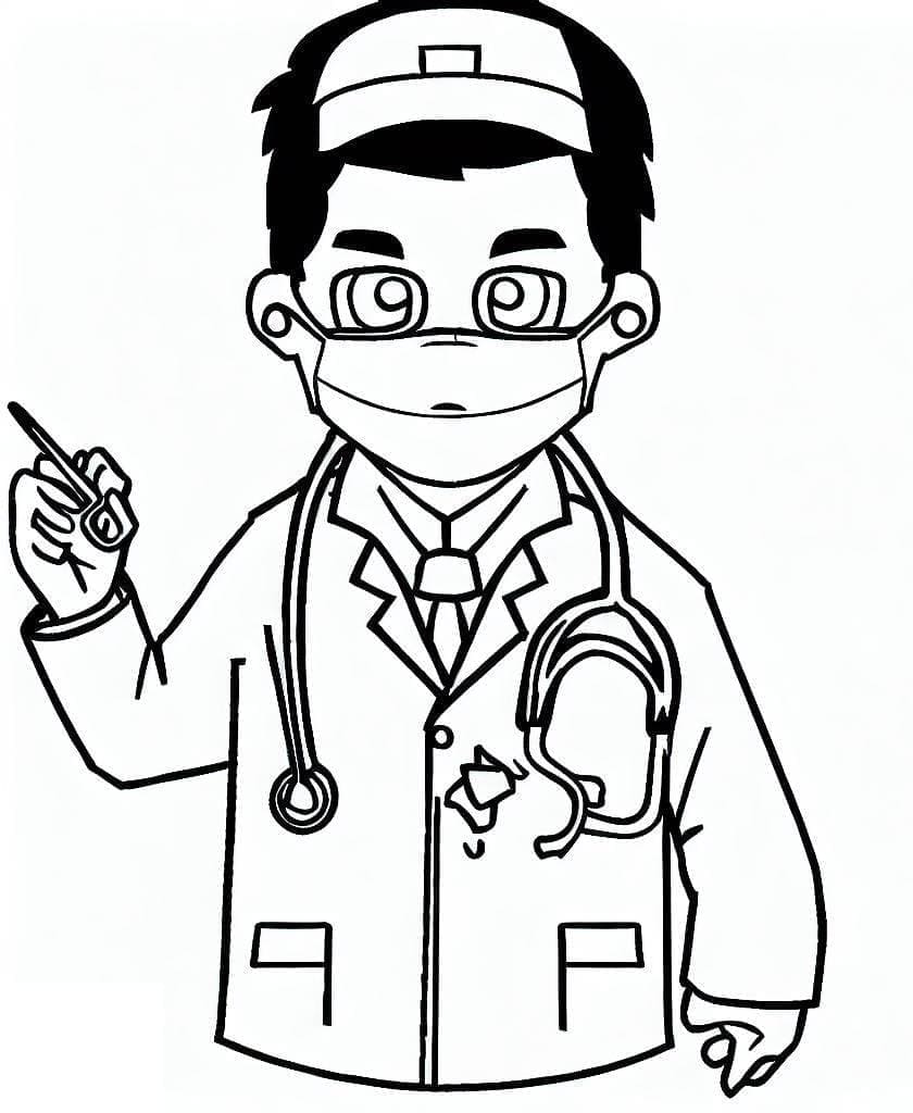 Doktor for Barn fargelegging