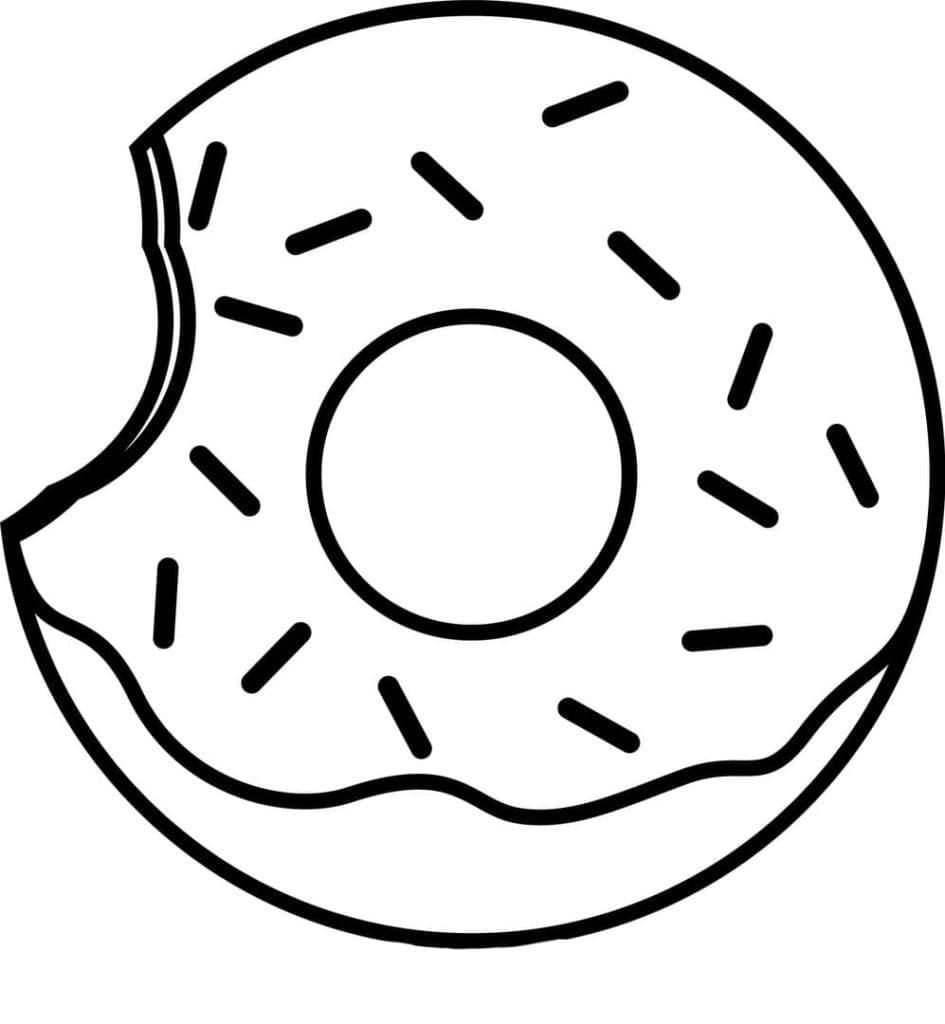 Donut for barn fargelegging