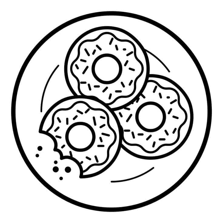 Donut uten kostnad fargelegging