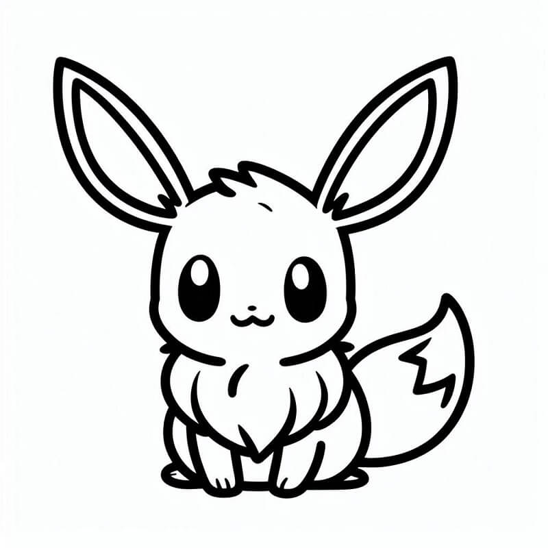 Eevee (1) fargelegging
