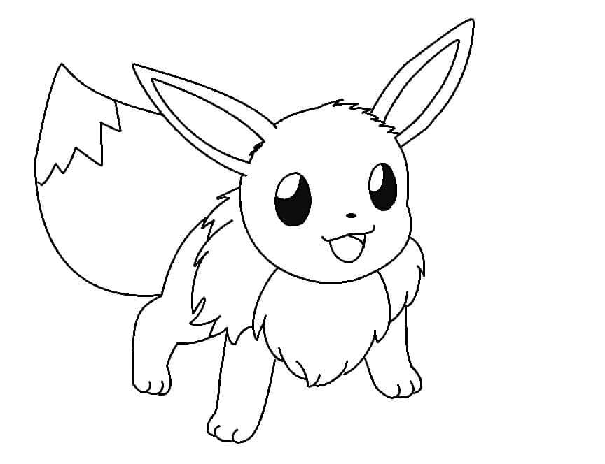 Eevee (3) fargelegging
