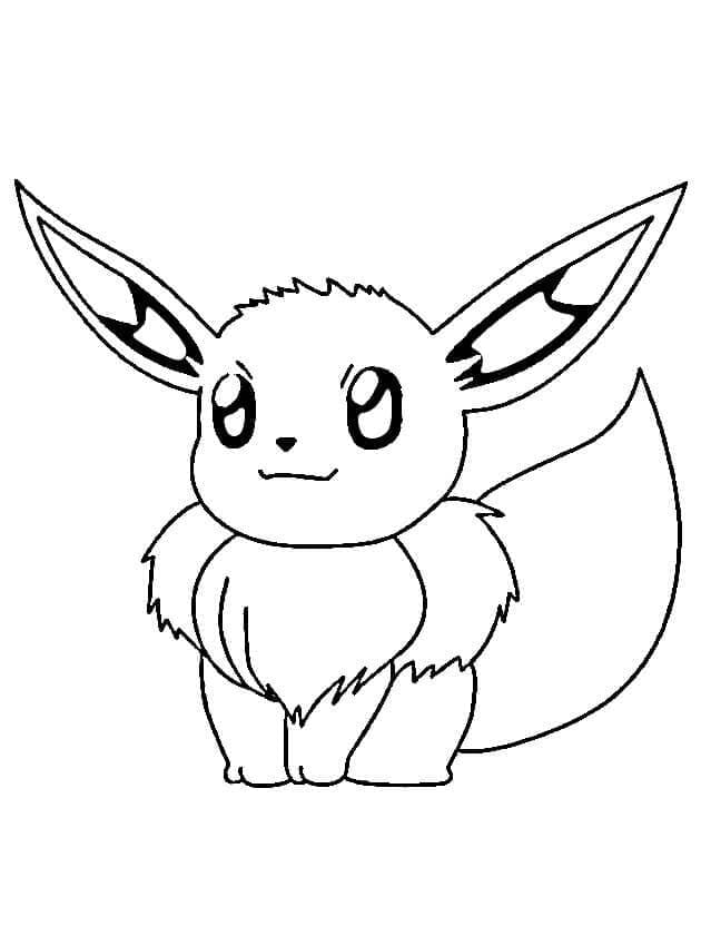 Eevee Gratis for Barn fargelegging