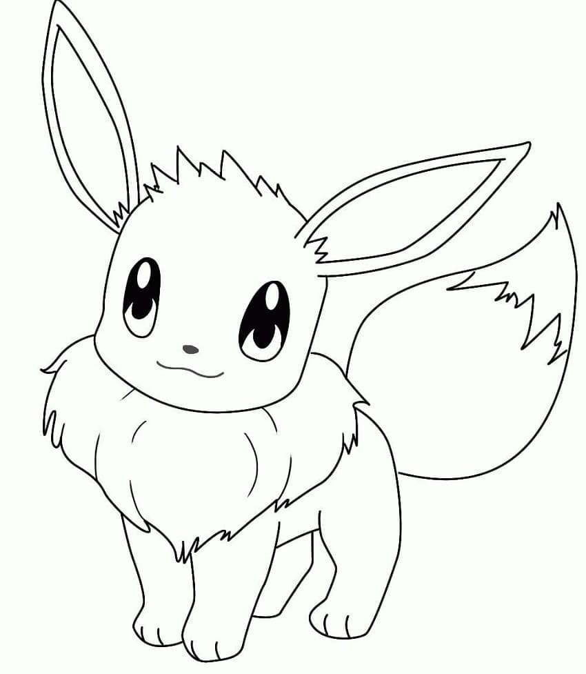 Eevee for Barn fargelegging