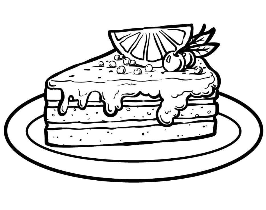 En Kake fargelegging