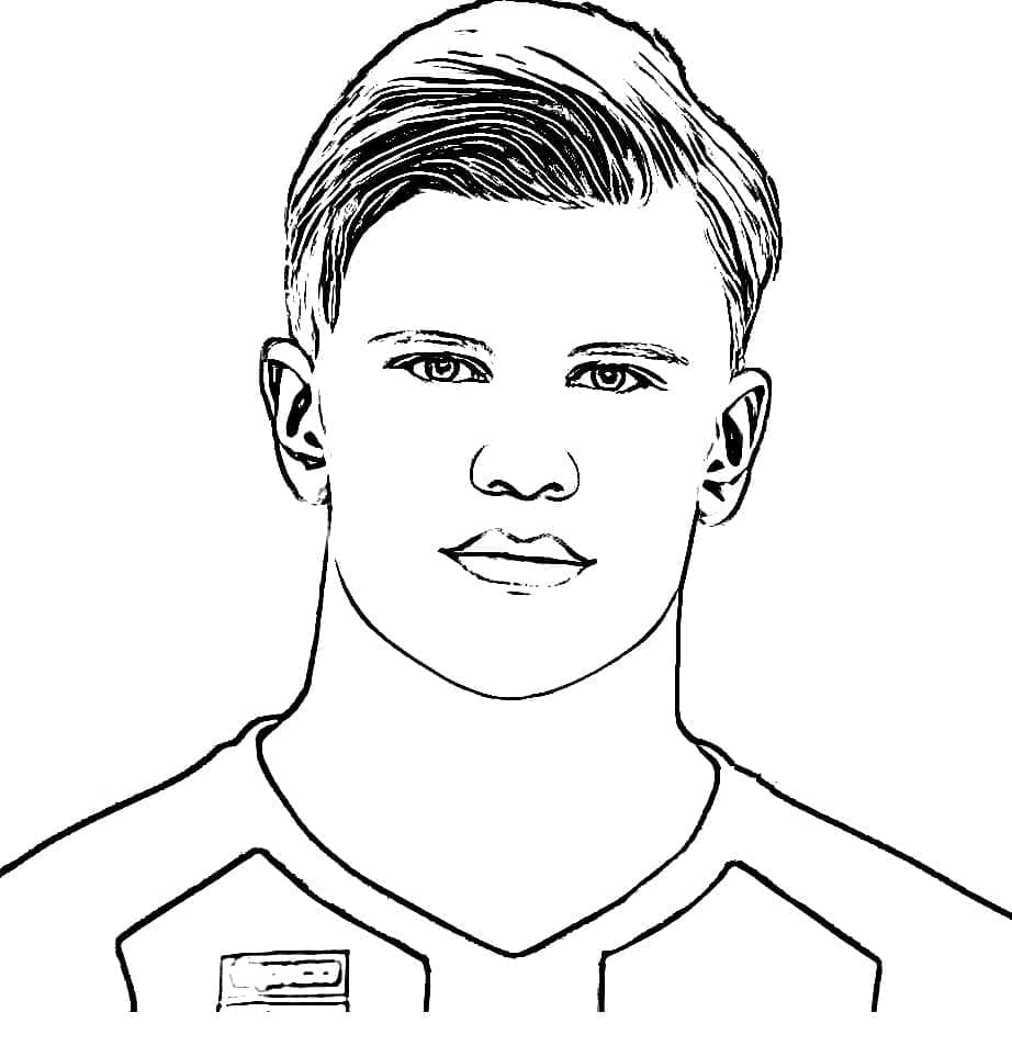 Fantastisk Erling Haaland fargelegging