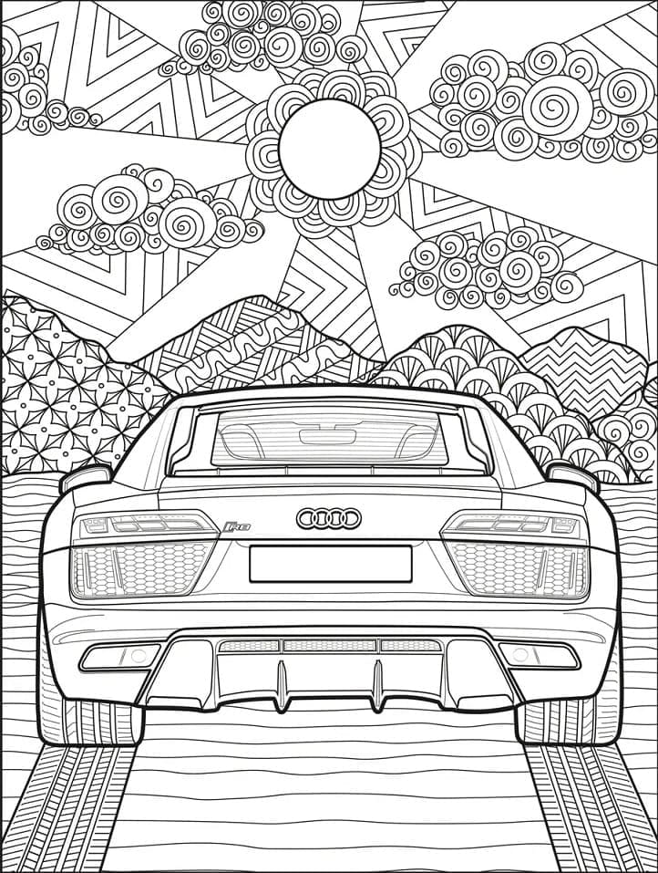 Fin Audi Bil fargelegging